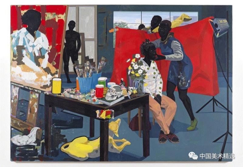 几乎人人都在谈论他？当今最贵在世黑人艺术家,当今,马歇尔,黑色,绘画,克里,詹姆斯,孤岛,昔日,辨识度,人物