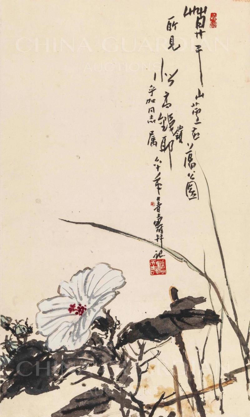 【嘉德春拍】湖山畔 书画缘——林乎加伉俪珍藏西泠诸家精品,林乎加,伉俪,嘉德,湖山畔,书画缘,西泠,诸家,西泠印社,潘天寿,书画