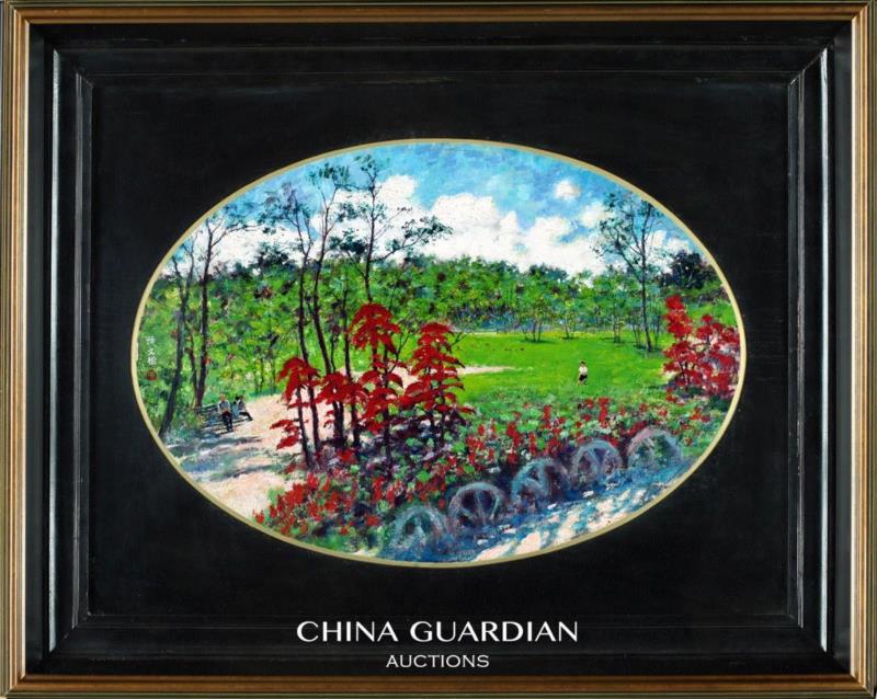 【嘉德春拍】现代艺术专题：颜文樑,颜文樑,嘉德,油画,水彩,光影,印象派,湖光山色,绘画,徐悲鸿,苏州美术专科学校