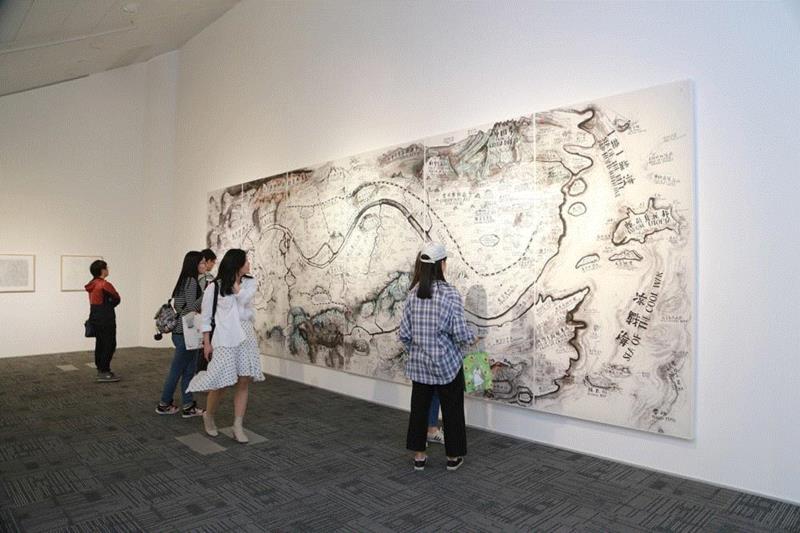 展览现场,侨福当代美术馆·北京新展