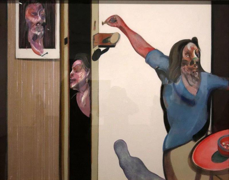 弗朗西斯 · 培根作品,米兰 · 昆德拉 | 培根的恐惧与肉欲！,培根,米兰,昆德拉,肉欲,弗朗西斯,贝克特,肖像,毕加索,女孩,人体