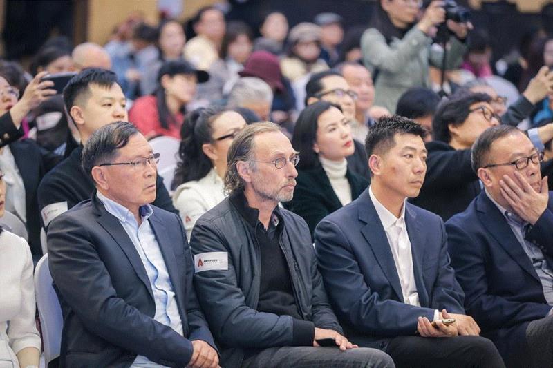 发布会现场,2019 “一带一路”艺术上海品牌正式发布,“艺术上海”国际博览会将于十月亮相上海,品牌,一带一路,国际博览会,一带,艺术品,艺术上海,上海国际博览,藏家,自贸区,中外