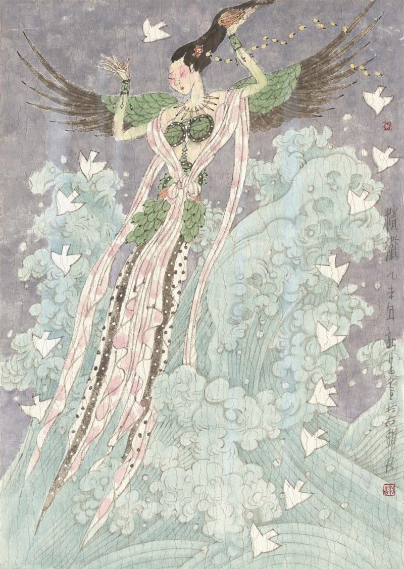 朱新昌山海经图绘艺术大展亮相闵行群众艺术馆,朱新昌,山海经图,闵行群众艺术馆,山海经,闵行区群众艺术馆,上海八号桥文化产业投资有限公司,闵行区,奇兽篇,地点,莘松路350号
