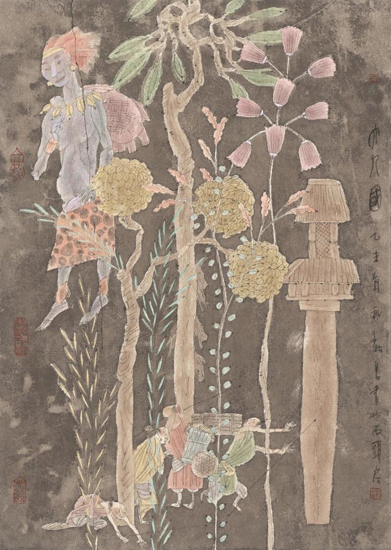 朱新昌山海经图绘艺术大展亮相闵行群众艺术馆,朱新昌,山海经图,闵行群众艺术馆,山海经,闵行区群众艺术馆,上海八号桥文化产业投资有限公司,闵行区,奇兽篇,地点,莘松路350号