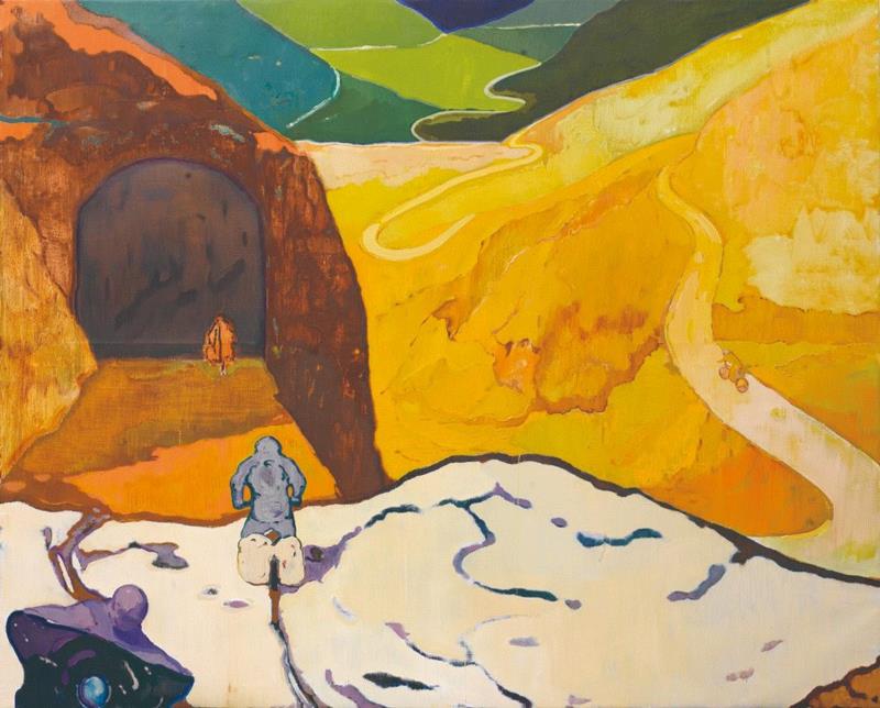 国家美术·展讯丨出远门的人——汪一个展,远门,展讯,一个展,汪一,油画,局外人,大脚,窑洞,人物,阿尔贝