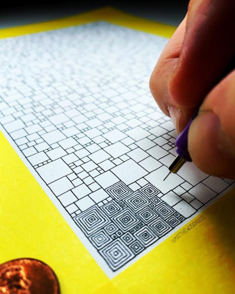 你为什么画画？因为无聊。