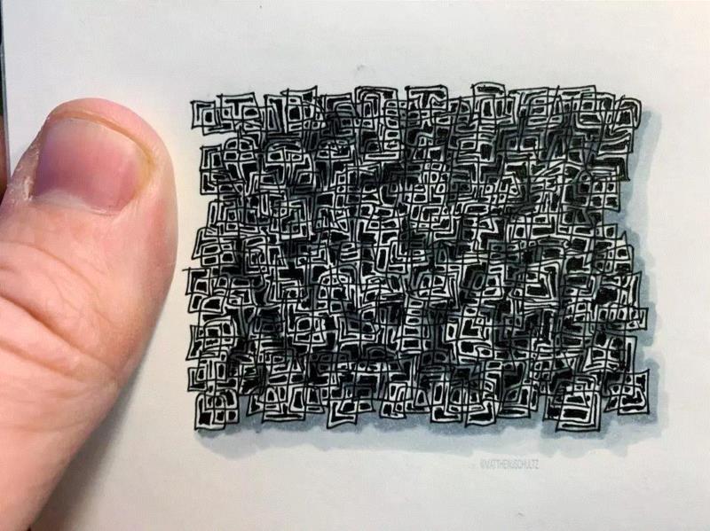 你为什么画画？因为无聊。