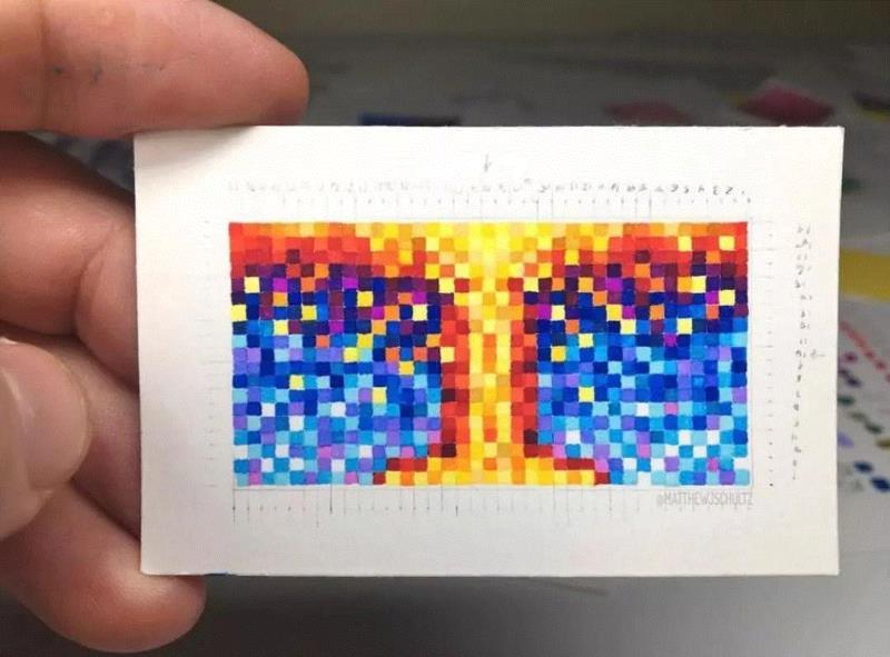 你为什么画画？因为无聊。