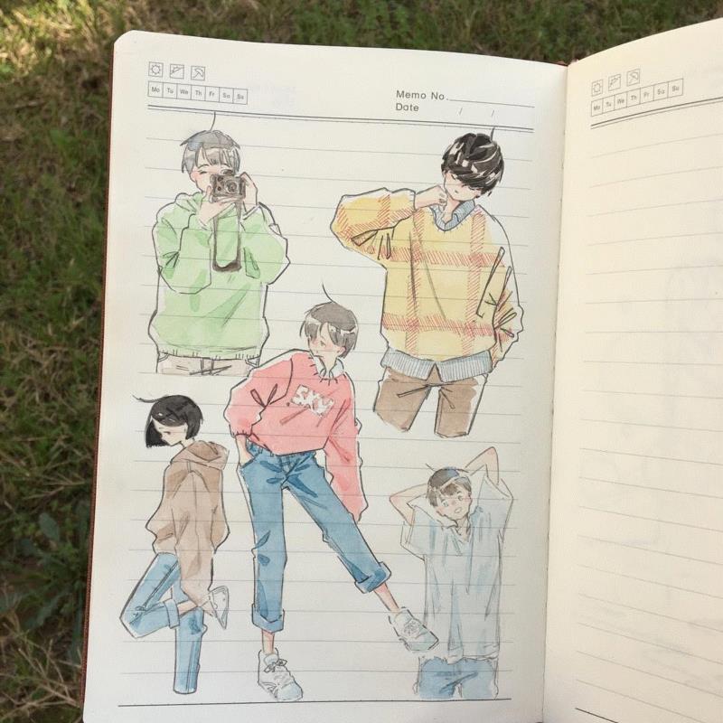 你有偷偷在课本上画过画吗？