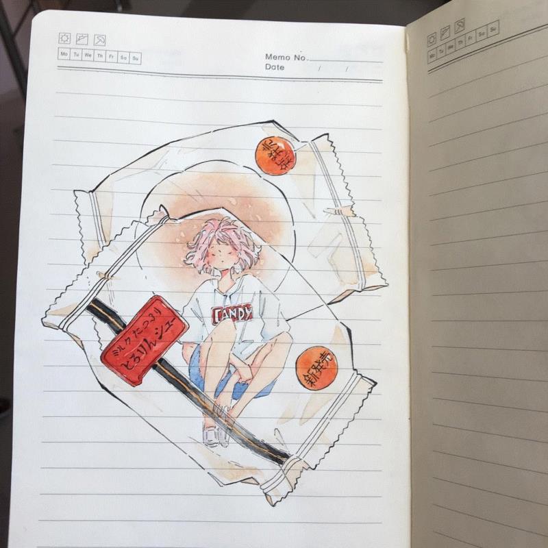 你有偷偷在课本上画过画吗？