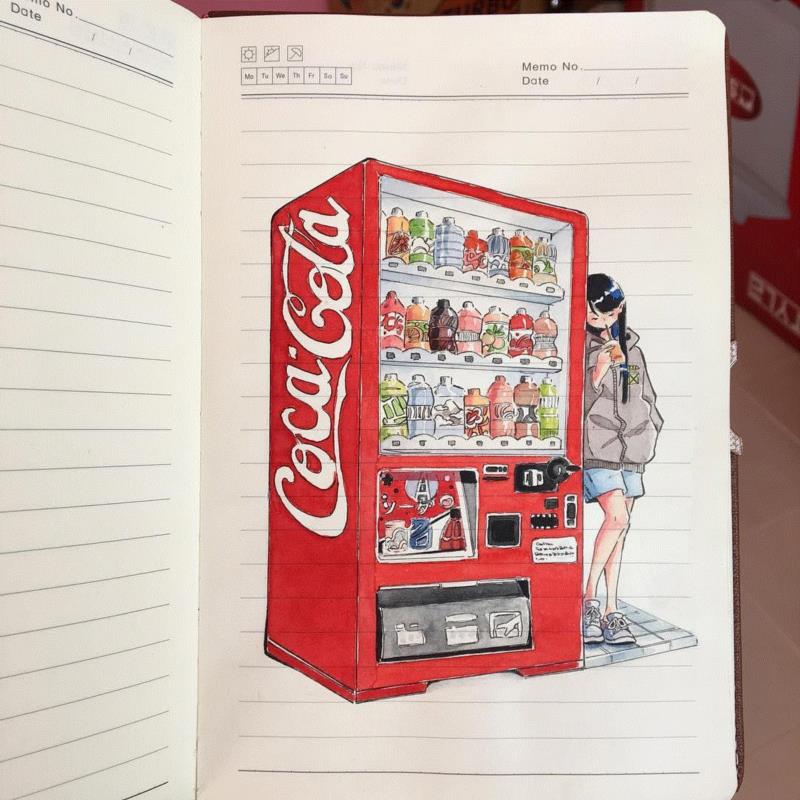 你有偷偷在课本上画过画吗？