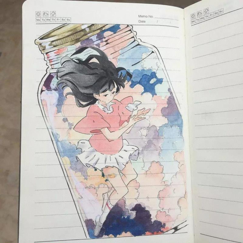 你有偷偷在课本上画过画吗？