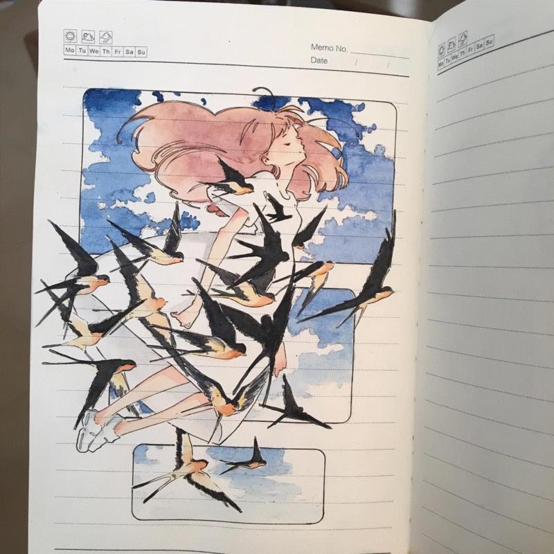 你有偷偷在课本上画过画吗？