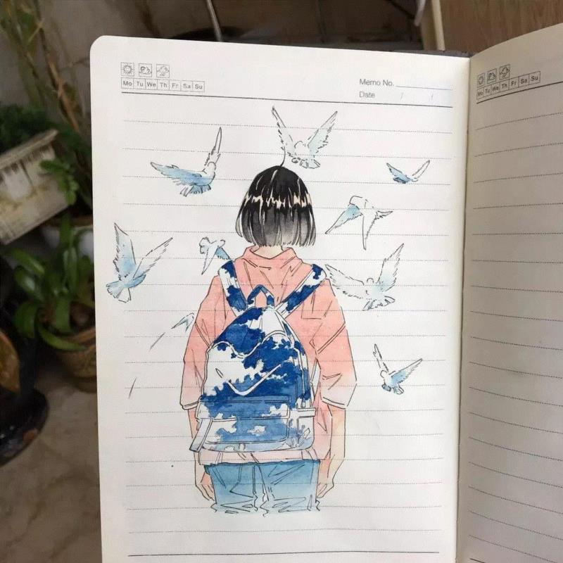 你有偷偷在课本上画过画吗？