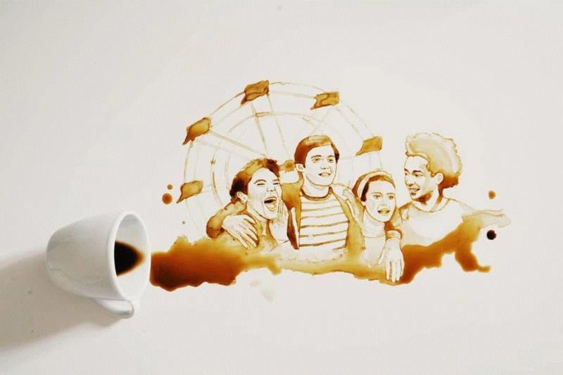 简直不敢相信,这些画画神器便宜到不行,还都藏在客厅厨房卧室卫生间里!,神器,客厅,卧室,厨房,卫生间,小志,颜料,保鲜膜,工具,纸巾