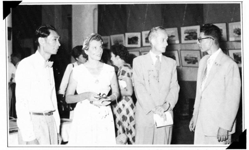1954年，陈福善的第十次个展由教育司摩根主持开幕礼。,PSA讲座 | 沈揆一：香港的陈福善，陈福善的香港  4/20（周六）,陈福善,香港,沈揆一,PSA,上海当代艺术博物馆,地点,艺术史,油画,水彩,彩墨