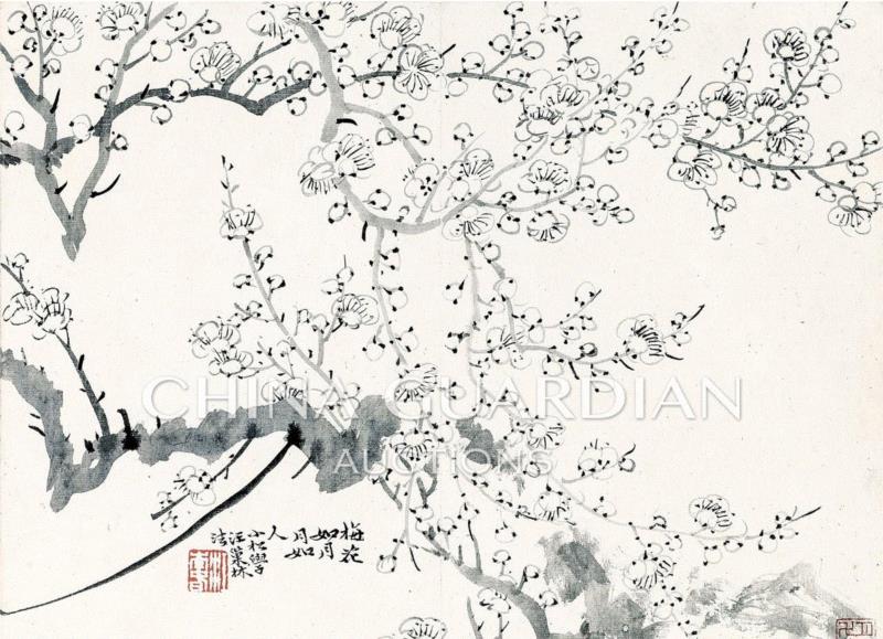 【嘉德春拍】清风明月居所藏西泠八家画作（上）,西泠八家,嘉德,居所,奚冈,黄易,金石,蒋谷孙,花卉,叶廷琯,张仁黼