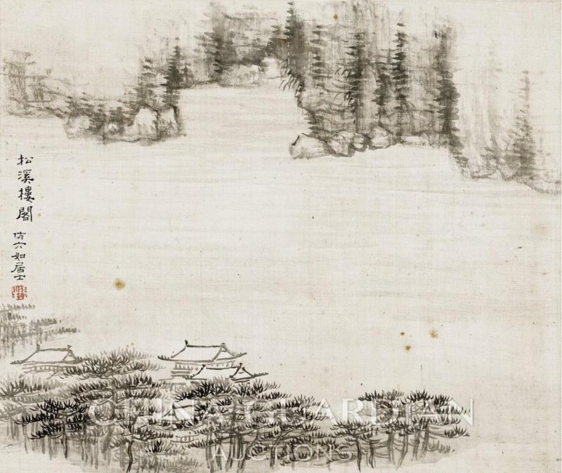 【嘉德春拍】清风明月居所藏西泠八家画作（上）,西泠八家,嘉德,居所,奚冈,黄易,金石,蒋谷孙,花卉,叶廷琯,张仁黼