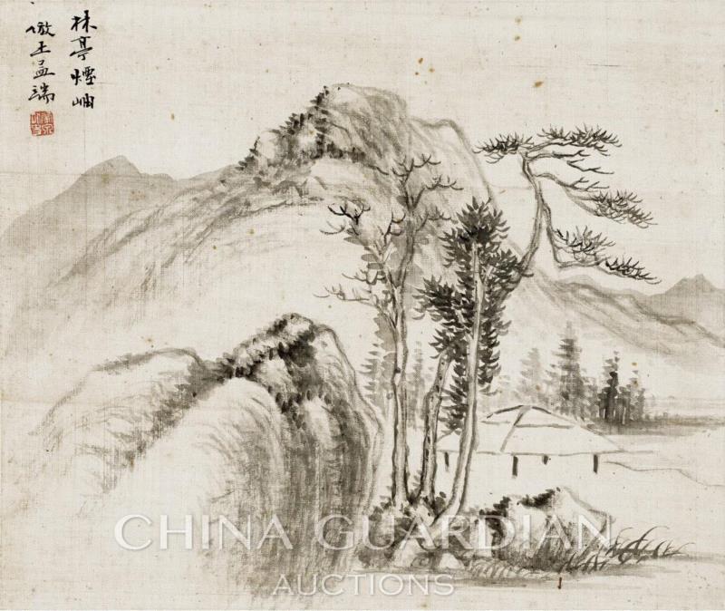 【嘉德春拍】清风明月居所藏西泠八家画作（上）,西泠八家,嘉德,居所,奚冈,黄易,金石,蒋谷孙,花卉,叶廷琯,张仁黼