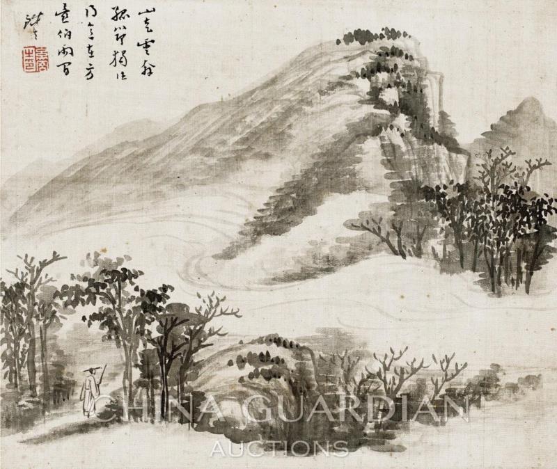 【嘉德春拍】清风明月居所藏西泠八家画作（上）,西泠八家,嘉德,居所,奚冈,黄易,金石,蒋谷孙,花卉,叶廷琯,张仁黼