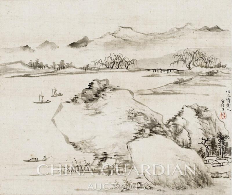 【嘉德春拍】清风明月居所藏西泠八家画作（上）,西泠八家,嘉德,居所,奚冈,黄易,金石,蒋谷孙,花卉,叶廷琯,张仁黼