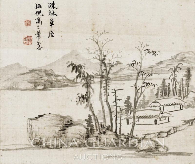 【嘉德春拍】清风明月居所藏西泠八家画作（上）,西泠八家,嘉德,居所,奚冈,黄易,金石,蒋谷孙,花卉,叶廷琯,张仁黼