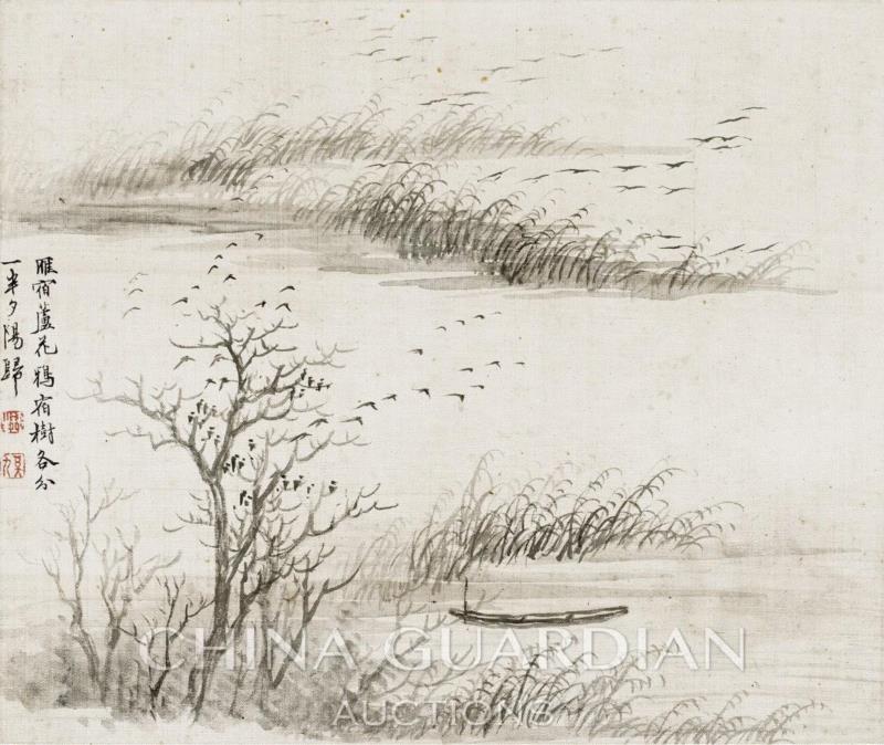 【嘉德春拍】清风明月居所藏西泠八家画作（上）,西泠八家,嘉德,居所,奚冈,黄易,金石,蒋谷孙,花卉,叶廷琯,张仁黼