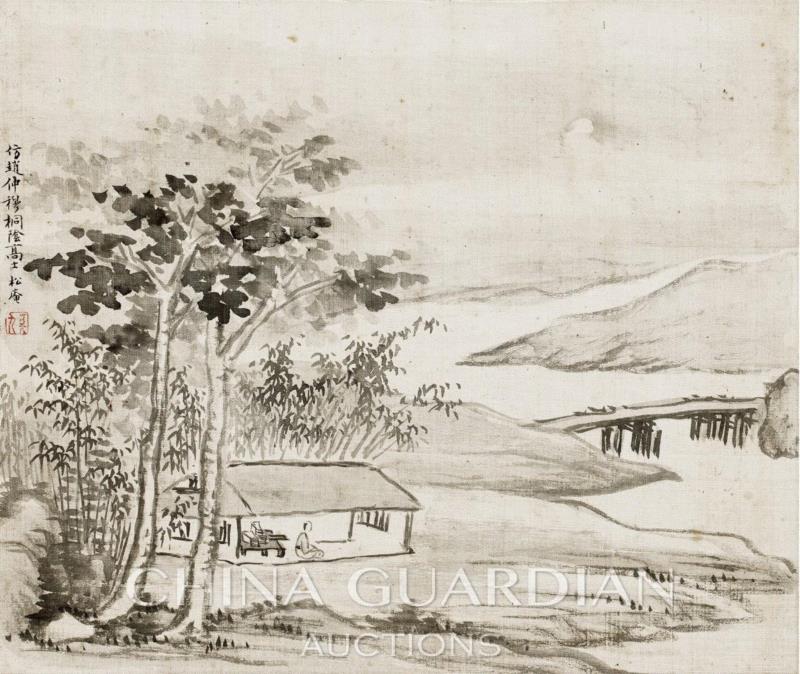 【嘉德春拍】清风明月居所藏西泠八家画作（上）,西泠八家,嘉德,居所,奚冈,黄易,金石,蒋谷孙,花卉,叶廷琯,张仁黼