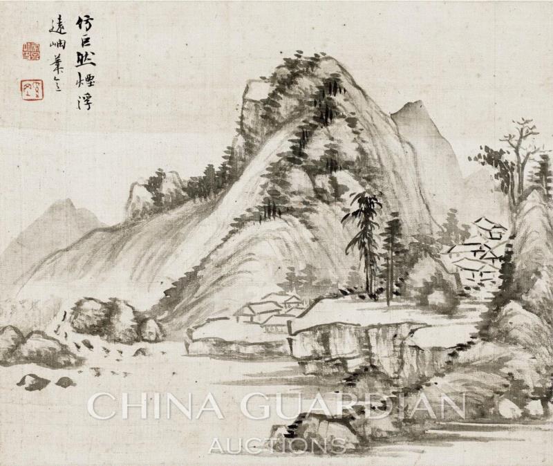 【嘉德春拍】清风明月居所藏西泠八家画作（上）,西泠八家,嘉德,居所,奚冈,黄易,金石,蒋谷孙,花卉,叶廷琯,张仁黼