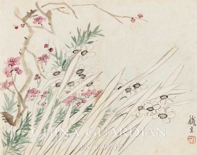 【嘉德春拍】清风明月居所藏西泠八家画作（上）,西泠八家,嘉德,居所,奚冈,黄易,金石,蒋谷孙,花卉,叶廷琯,张仁黼