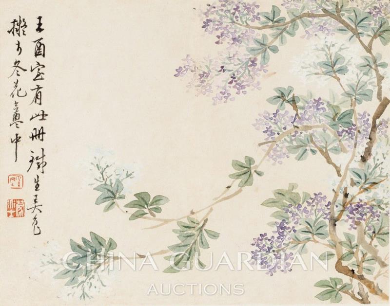 【嘉德春拍】清风明月居所藏西泠八家画作（上）,西泠八家,嘉德,居所,奚冈,黄易,金石,蒋谷孙,花卉,叶廷琯,张仁黼