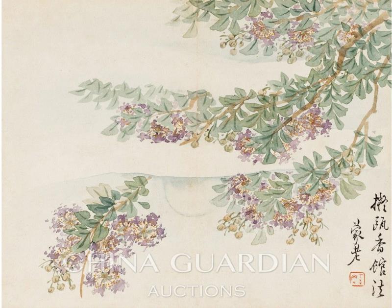 【嘉德春拍】清风明月居所藏西泠八家画作（上）,西泠八家,嘉德,居所,奚冈,黄易,金石,蒋谷孙,花卉,叶廷琯,张仁黼