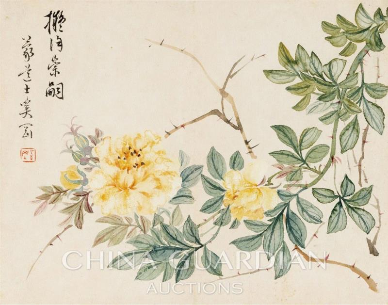 【嘉德春拍】清风明月居所藏西泠八家画作（上）,西泠八家,嘉德,居所,奚冈,黄易,金石,蒋谷孙,花卉,叶廷琯,张仁黼
