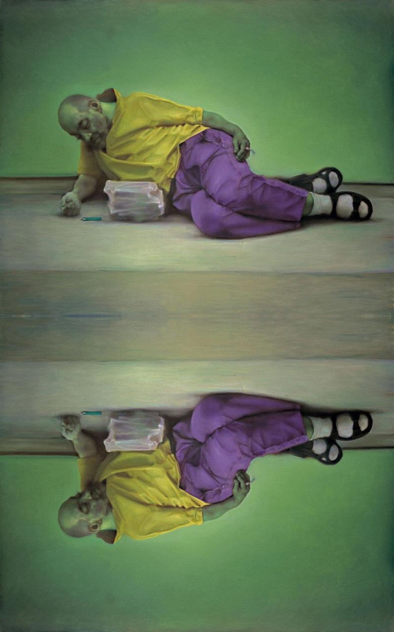 相遇此在 | 庞茂琨艺术展2009-2019:镜像系列,镜像,庞茂琨,艺术展,镜子,油画,不锈钢,纳西索斯,委拉斯贵兹,思想者,数码
