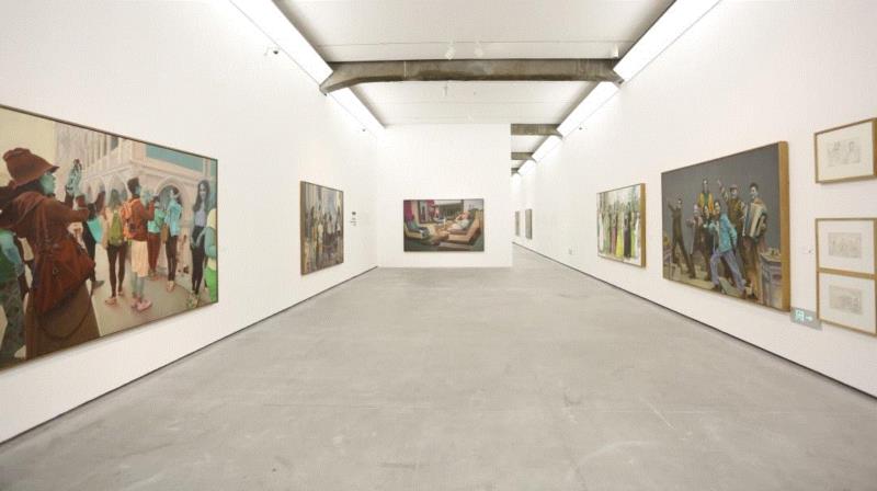 相遇此在 | 庞茂琨艺术展2009-2019:镜像系列,镜像,庞茂琨,艺术展,镜子,油画,不锈钢,纳西索斯,委拉斯贵兹,思想者,数码