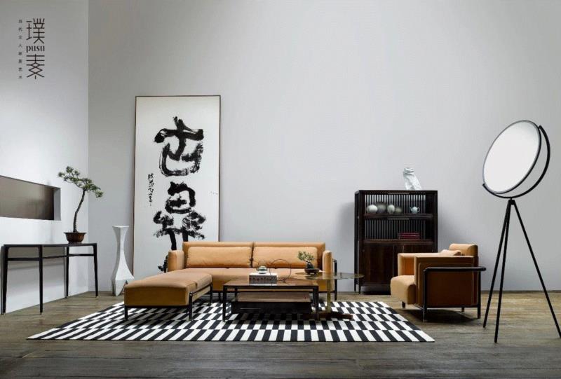 真正的从容，一定内敛深沉,璞素,酒柜,家具,博雅,材质,手感,栅格,液压杆,柜子,官方