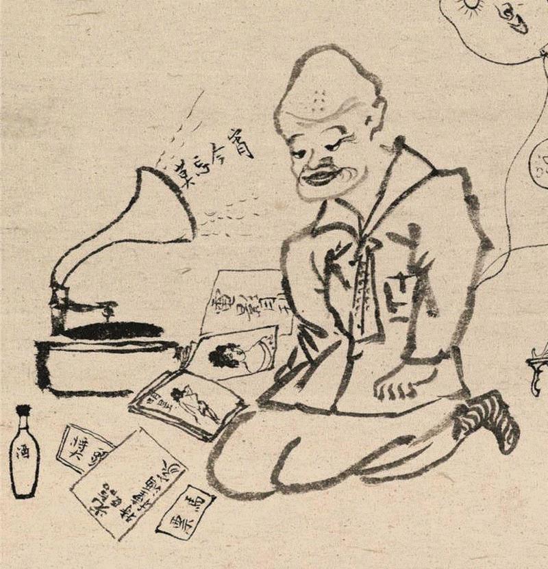 人物 ▎溥心畲，你太顽皮了！,溥心畲,人物,溥儒,济公,小鬼,进士,宝贝,螃蟹,兄弟,钟馗