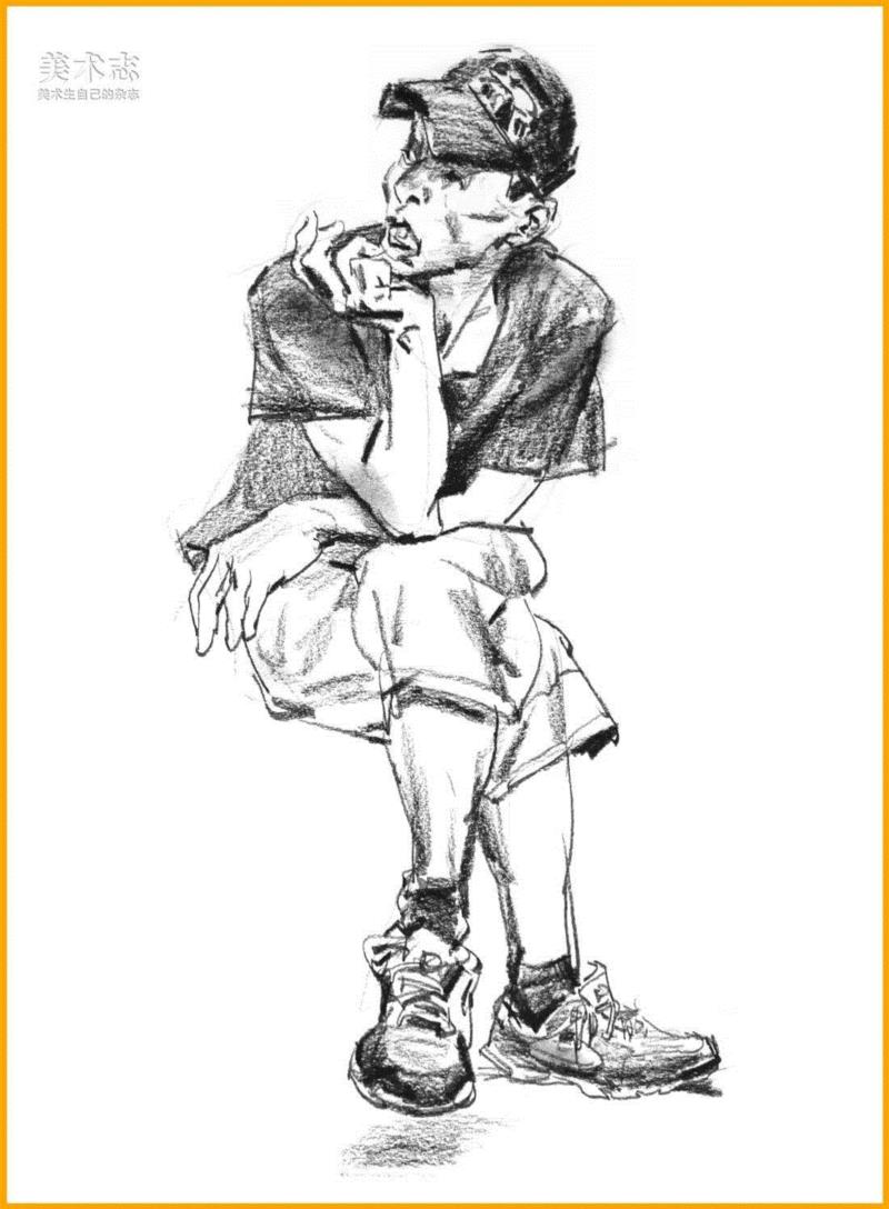 画速写，先把速度问题解决！,人物,动态,头部,形体,要点,脸部,画法,模特,罐子,步骤