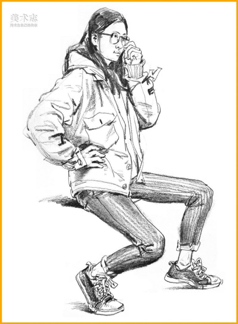 画速写，先把速度问题解决！,人物,动态,头部,形体,要点,脸部,画法,模特,罐子,步骤