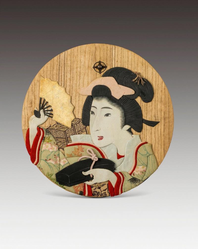 ▲ 摩尼宝珠纹柄镜镜覆,新展|