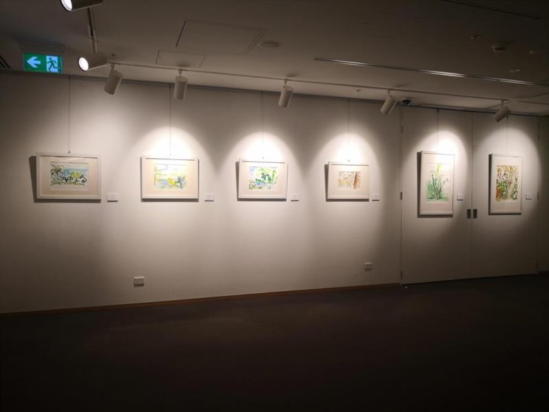 情感的诗意：颜鸿丨2019中国当代艺术月,颜鸿丨,颜鸿,纸本,水彩,Silent,默岛,绘画,Island,综合材料绘画双年展,洛杉矶