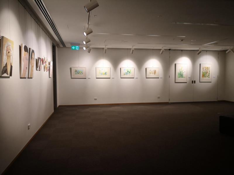 情感的诗意：颜鸿丨2019中国当代艺术月,颜鸿丨,颜鸿,纸本,水彩,Silent,默岛,绘画,Island,综合材料绘画双年展,洛杉矶