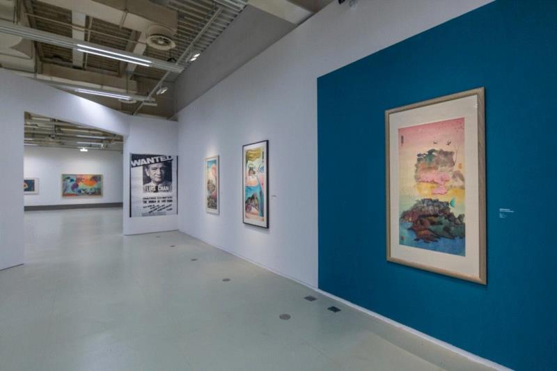 以上照片皆为PSA“陈福善”展览现场。,PSA讲座 | 陈侗：陈福善 孤岛画人 4/21（周日）,陈福善,PSA,孤岛,陈侗,香港,上海当代艺术博物馆,绘画,会长,地点,丛书