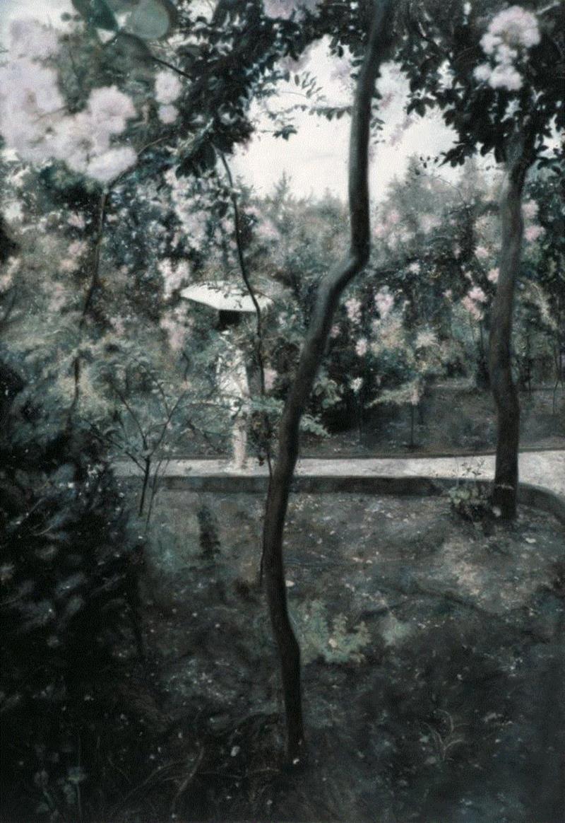 王岱山 雨季 2010 布面油画 160×110cm,今夜突然下起小雪 | 开幕现场,今夜,小雪,案例,油画,负责人,玉兰堂,伍劲,总裁,董事,孙莹