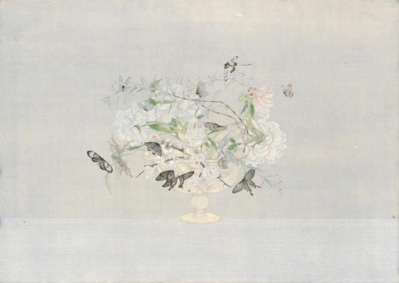 直到长出青苔：女性水墨艺术家邀请展即将开幕｜蜂巢深圳,水墨,女性,邀请展,深圳,蜂巢,直到长出青苔,青苔,美学,潘汶汛,纸本
