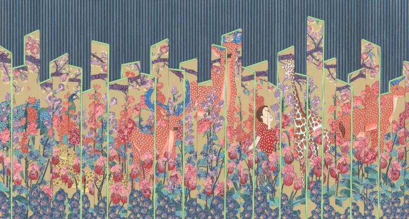 直到长出青苔：女性水墨艺术家邀请展即将开幕｜蜂巢深圳,水墨,女性,邀请展,深圳,蜂巢,直到长出青苔,青苔,美学,潘汶汛,纸本