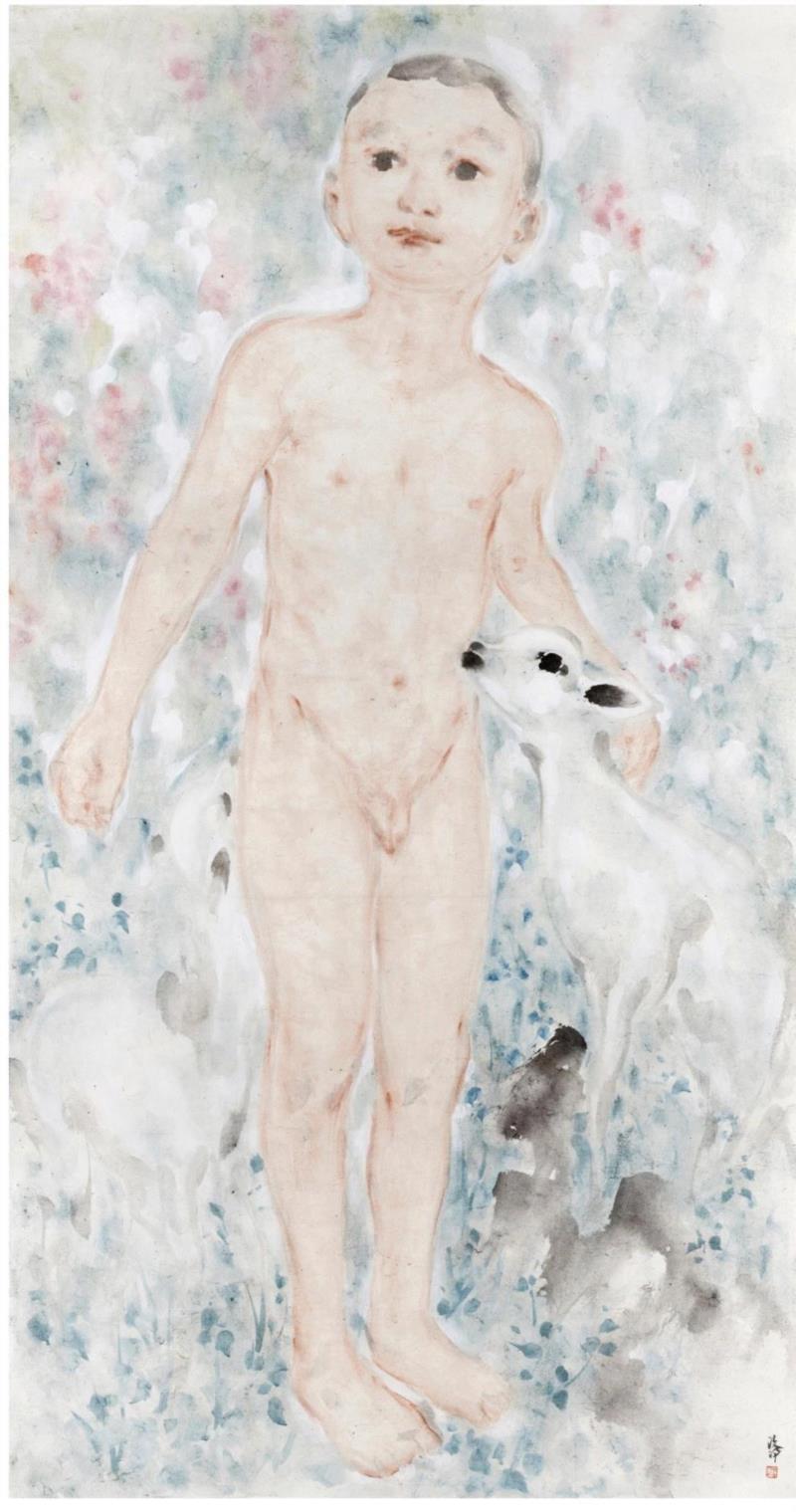 直到长出青苔：女性水墨艺术家邀请展即将开幕｜蜂巢深圳,水墨,女性,邀请展,深圳,蜂巢,直到长出青苔,青苔,美学,潘汶汛,纸本