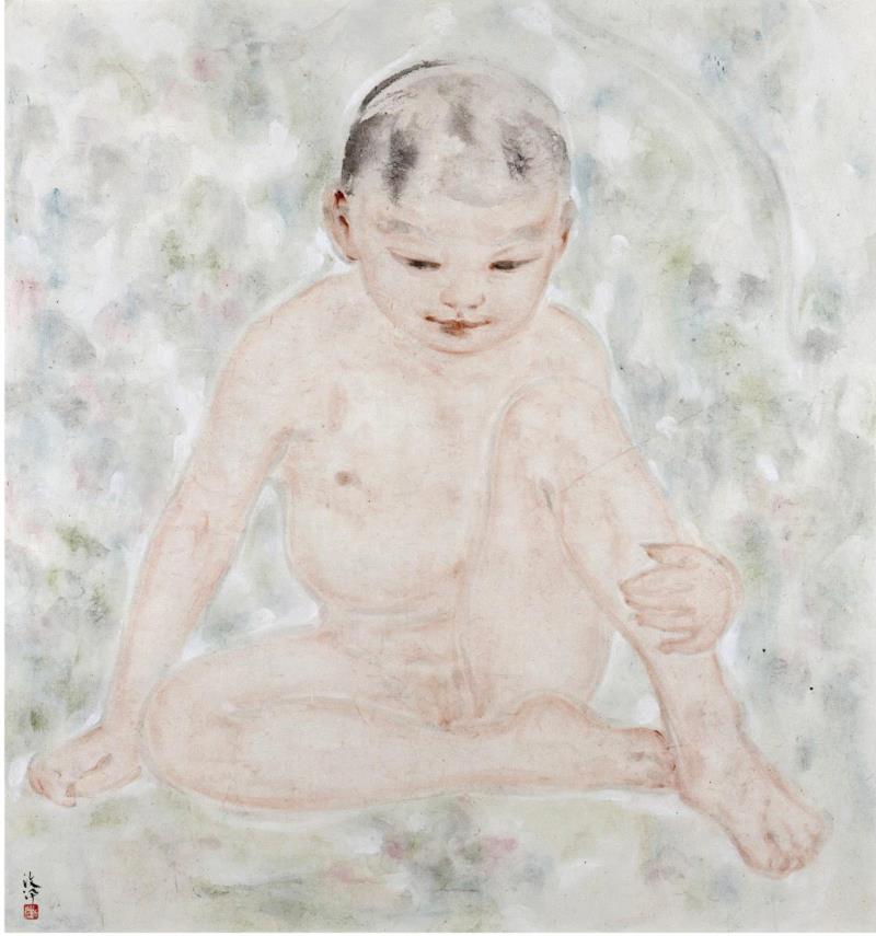 直到长出青苔：女性水墨艺术家邀请展即将开幕｜蜂巢深圳,水墨,女性,邀请展,深圳,蜂巢,直到长出青苔,青苔,美学,潘汶汛,纸本