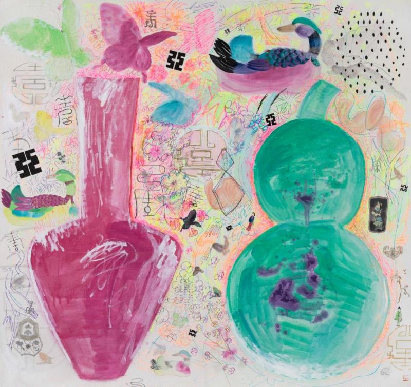 直到长出青苔：女性水墨艺术家邀请展即将开幕｜蜂巢深圳,水墨,女性,邀请展,深圳,蜂巢,直到长出青苔,青苔,美学,潘汶汛,纸本