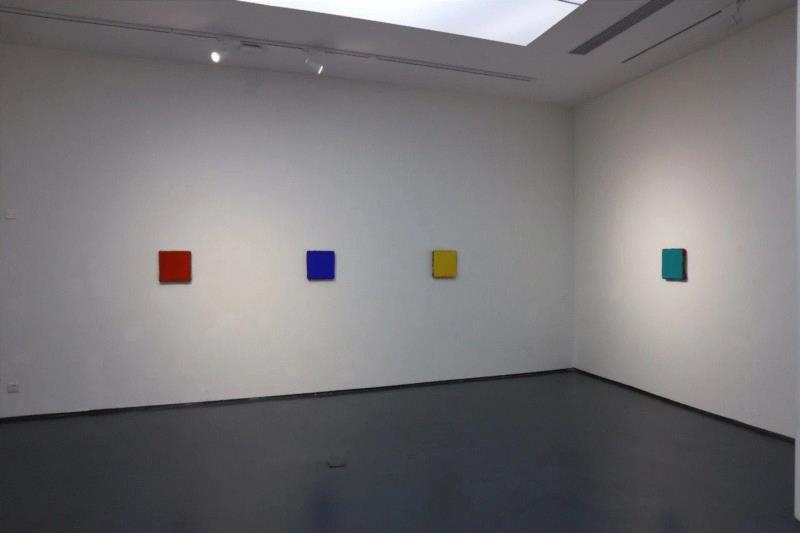   展览现场,马树青 | “风格派及未来”参展艺术家,马树青,风格派,木板,丙烯,绘画,Boxes,华侨城,美术馆,油画,巴黎